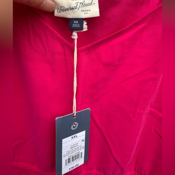Universal Threads Fuchsia Sleeveless Tank Dress, Size XXL New - Picture 4 of 4